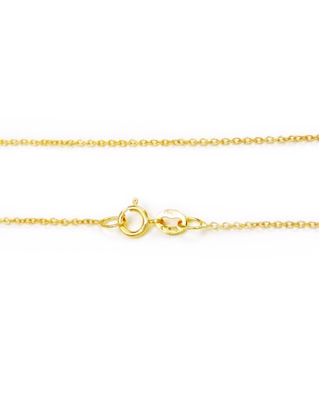 9K Gold Rolo Halskette Unoaerre