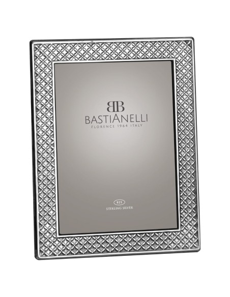 925 Sterling Silver Photo Frame Floral Gallery 5x7