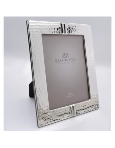 Portafoto in Argento Massiccio 925 Martellato a Mano 2