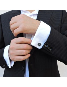 925 Sterling Silver Anchor Cufflinks  2