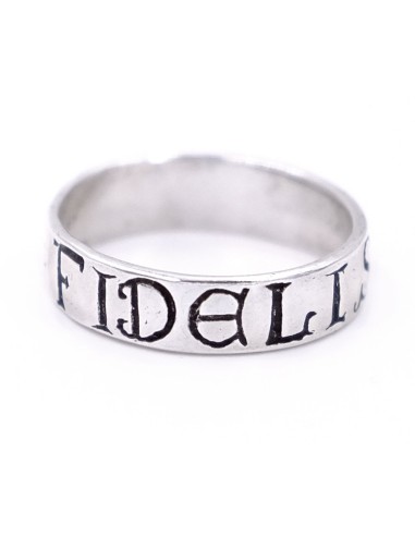 Sterling Silver Semper Fidelis Ring 
