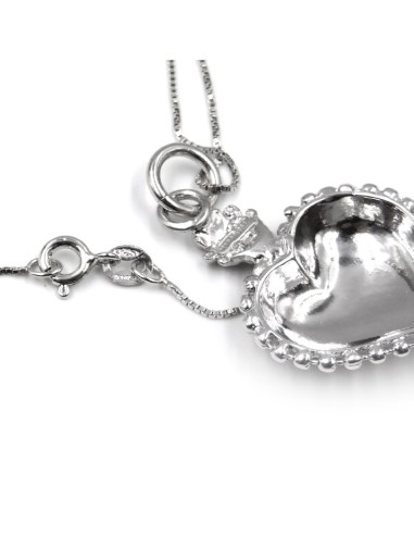Customizable 925 Sterling Silver Holy Heart...