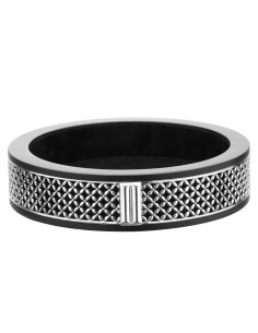 925 Sterling Silver Floral Net Round Wooden Pocket Tray
