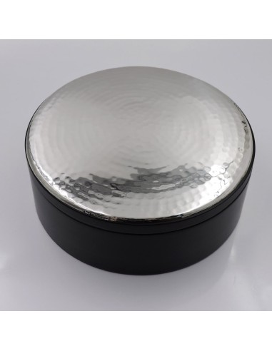 Scatola Portagioie Tonda in Legno con Cover in...