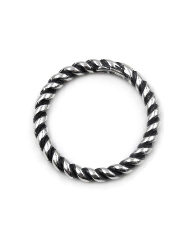 Seilring aus 925er Sterlingsilber
