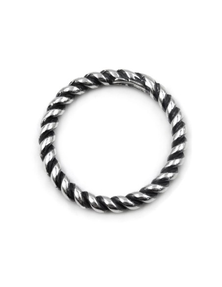Seilring aus 925er Sterlingsilber