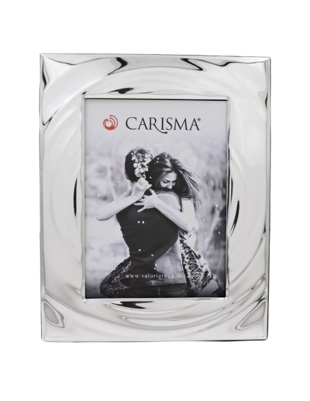 Drop Cornice Portafoto in Argento cm 13 x 18