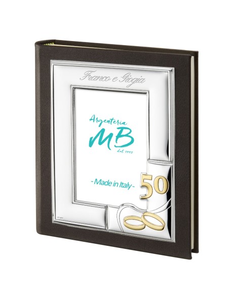 Personalisierbares Fotoalbum zum 50 Hochzeitstag