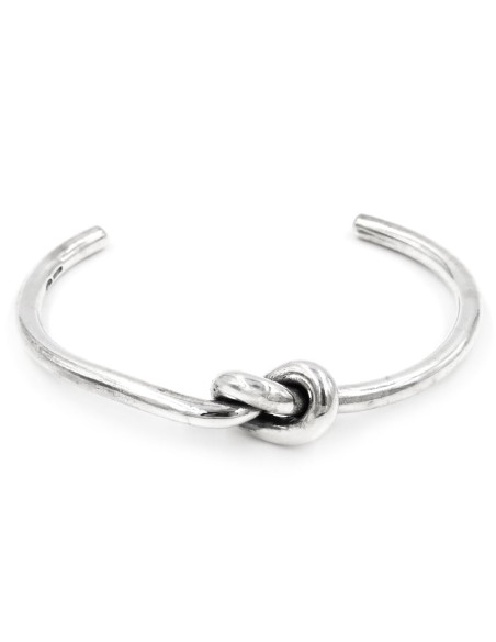 925er Sterlingsilber Knoten-Armreif 