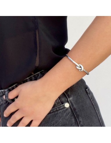 925er Sterlingsilber Knoten-Armreif 