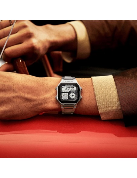 Casio Orologio da Polso Digitale da Uomo Timeless Collection AE-1200WHD-1AVEF