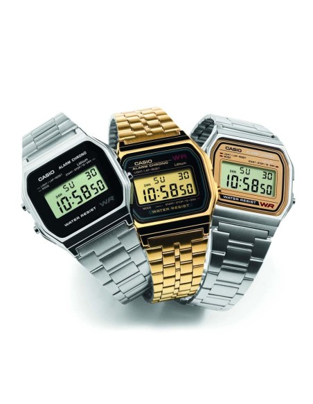 Casio Unisex Vintage Digital-Armbanduhr Kollektion A158WEA-1EF
