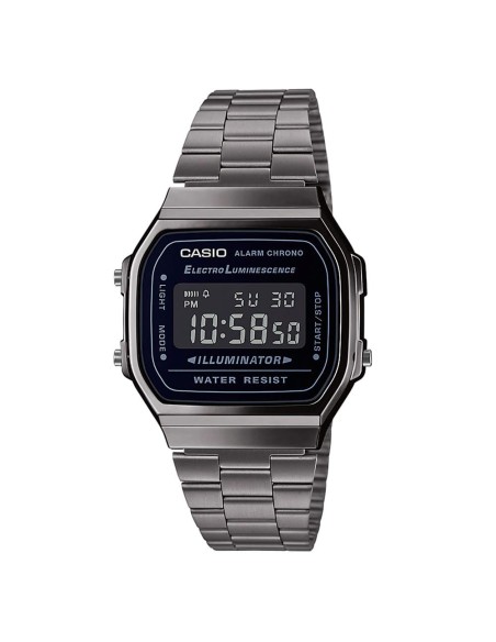 Casio Orologio da Polso Digitale Unisex Vintage Collection Nero A168WEGG-1BEF