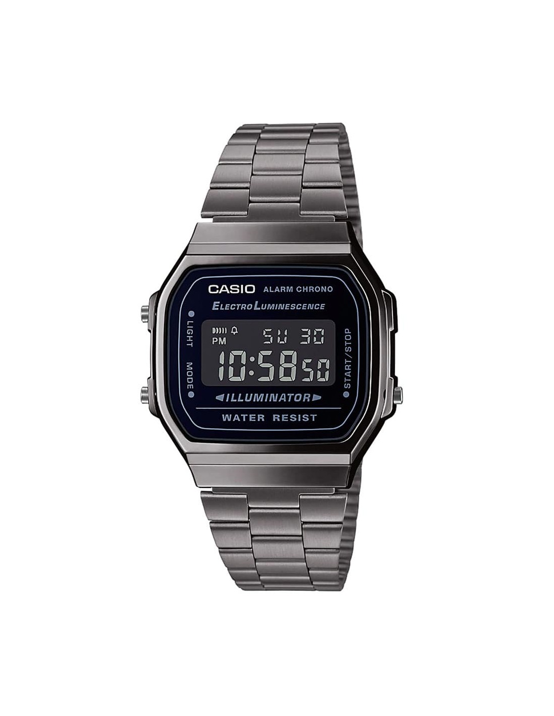 Casio Collection Orologio Unisex - Design Retrò In Acciaio Inox, Funzioni Standard, Resistente All'Acqua