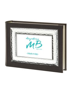  Album Fotografico Marrone 20x15 cm con Portafoto...