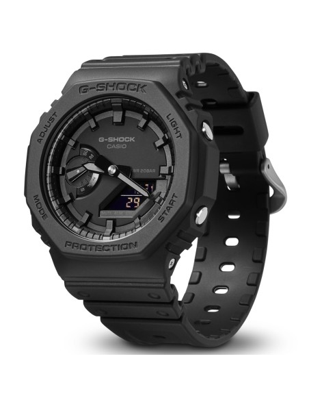 Casio G-Shock Orologio da Polso Analogico Digitale da Uomo Nero GA-2100-1A1ER
