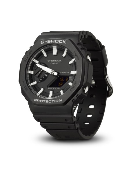 Casio G-Shock Men's Analog-Digital Wristwatch Black with Grey Details GA-2100-1AER