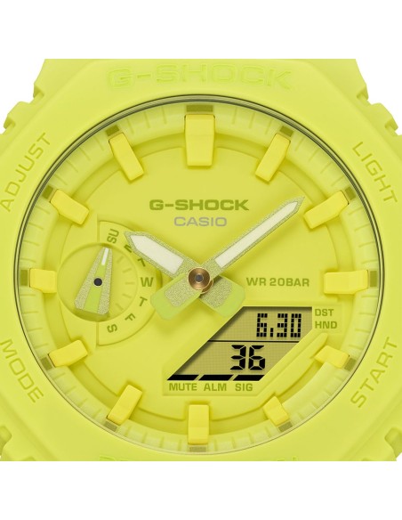 Casio G-Shock Men's Blue Analog-Digital Wristwatch GA-2100-9A9ER