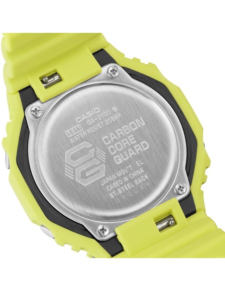 Casio G-Shock Orologio da Polso Analogico Digitale da Uomo Azzurro GA-2100-9A9ER