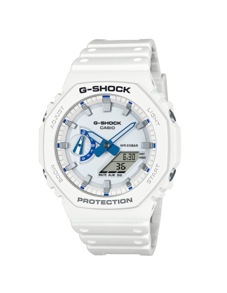 Casio G-Shock GA-2100HDS-7AER Men's Analog-Digital Watch – Matte White