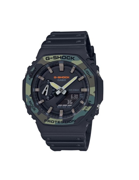 Casio G-Shock GA-2100SU-1AER Black Camo Men’s Analog-Digital Watch