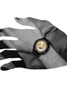Casio G-Shock GA-2100GB-1AER Orologio Uomo Nero Lucido... 2
