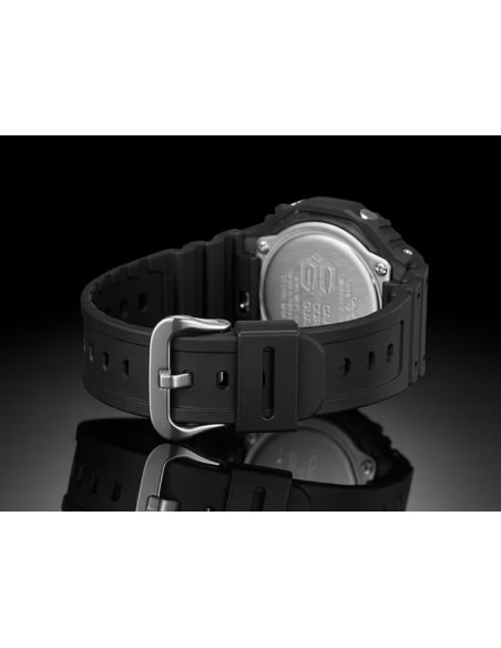 Casio G-Shock Orologio da Polso Analogico Digitale da Uomo Nero quadrante Bianco Perla GA-2100WD-1AER