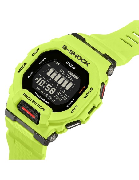 Casio G-Shock Herren Digitaluhr Gelb Fluoreszierend GBD-200-9ER