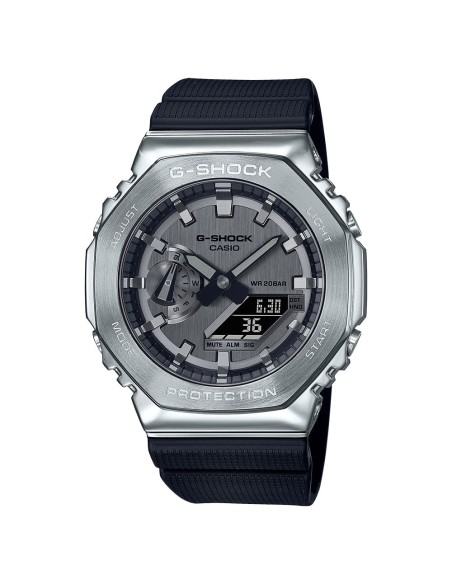 Casio G-Shock Men's Analog-Digital Watch with Stainless Steel Case GM-2100-1AER