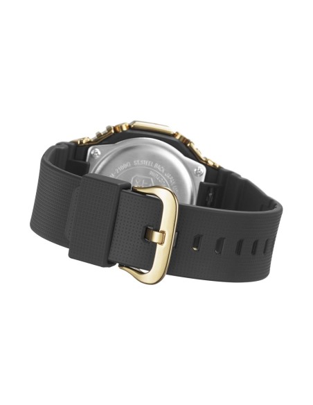 Casio G-Shock Herren Armbanduhr Analog-Digital mit Gold Edelstahl Zifferblatt GM-2100G-1A9ER