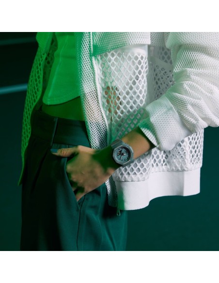 Casio G-Shock Orologio da Polso Analogico Digitale da Donna Verde Ottanio GMA-S2100GA-3AER