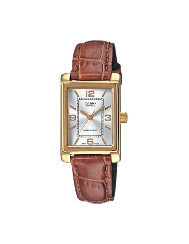 Casio Damen-Analogarmbanduhr mit Messinggehäuse...
