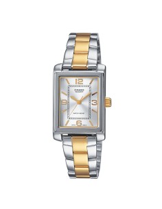 Casio Damen-Analogarmbanduhr mit Messinggehäuse und...