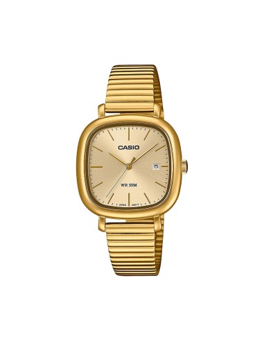Casio Damen-Analogarmbanduhr mit Goldfarbenem...