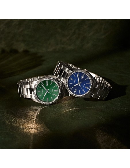 Casio Orologio da Polso Analogico da Uomo Timeless Collection Quadrante Blu MTP-1302PD-2AVEF