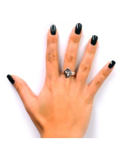 Anello Cuore Ex Voto in Argento   2