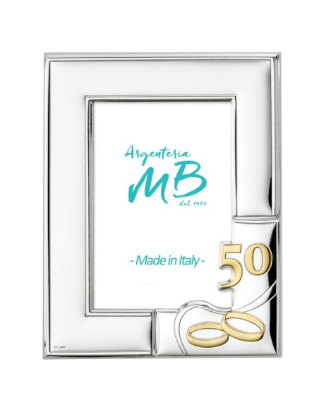Customizable 50th Anniversary of Wedding Photo Frame