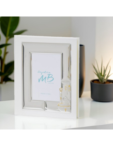 Customizable Christening Photo Album with Baptismal Font