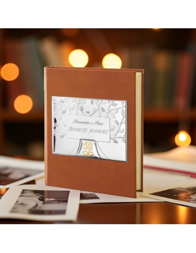 50th Anniversary Photo Album with Customizable...