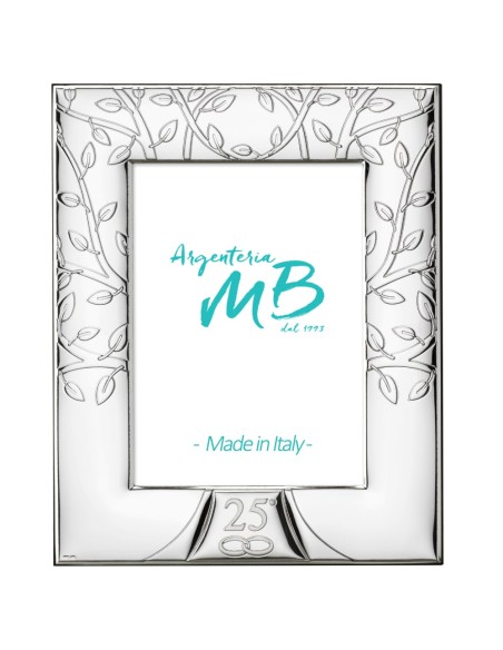 25th Wedding Anniversary Tree of Life Picture Frame 