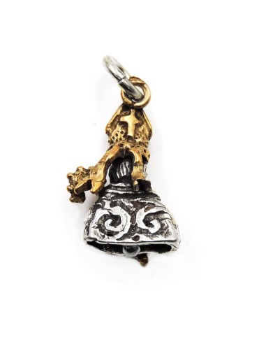 Saint Gennaro Sterling Silver Pendant