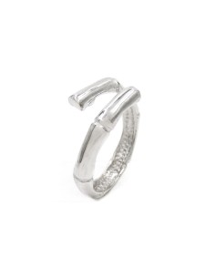 925 Sterling Silver Bamboo Ring