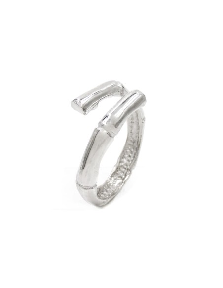 925 Sterling Silver Bamboo Ring