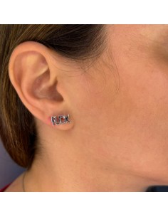 Fuck Ohrstecker aus 925er-Sterlingsilber 2