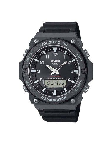 Casio Men’s Analog-Digital Wristwatch Timeless...