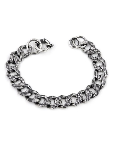 Bracciale Grumetta Puntinata in Argento 925...