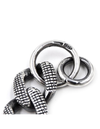 Bracciale Grumetta Puntinata in Argento 925...