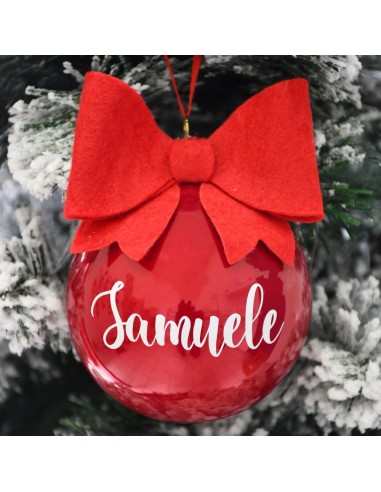 Handgefertigte Rote Glas-Weihnachtskugeln...