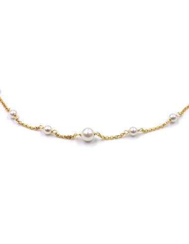 Bracciale Catena Donna in Argento 925 Rodiato...