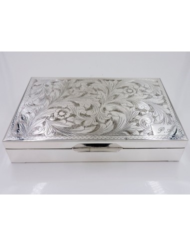 Scatola Porta Sigarette in Argento Sterling 925...